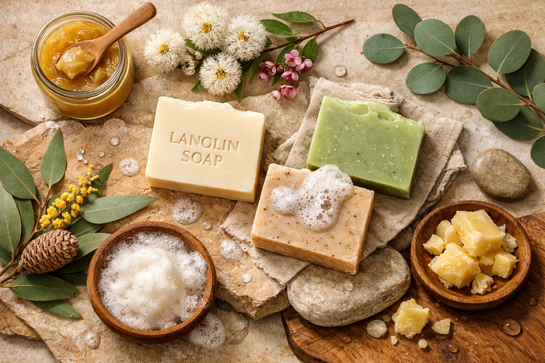 Artisan Lanolin Soaps: Gentle Cleansing with Australian Goodness