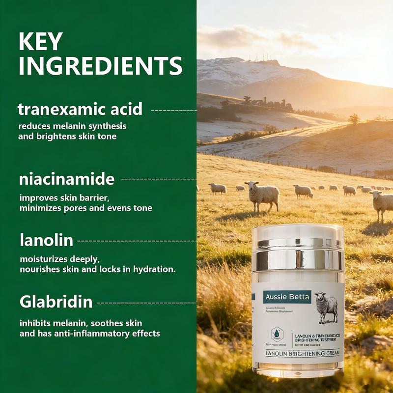 Crema de péptidos de lanolina Aussie Betta Miracle