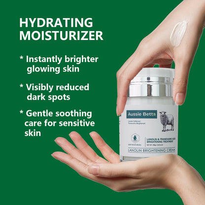 Aussie Betta Lanolin & Tranexamic Acid Brightening Essence Cream