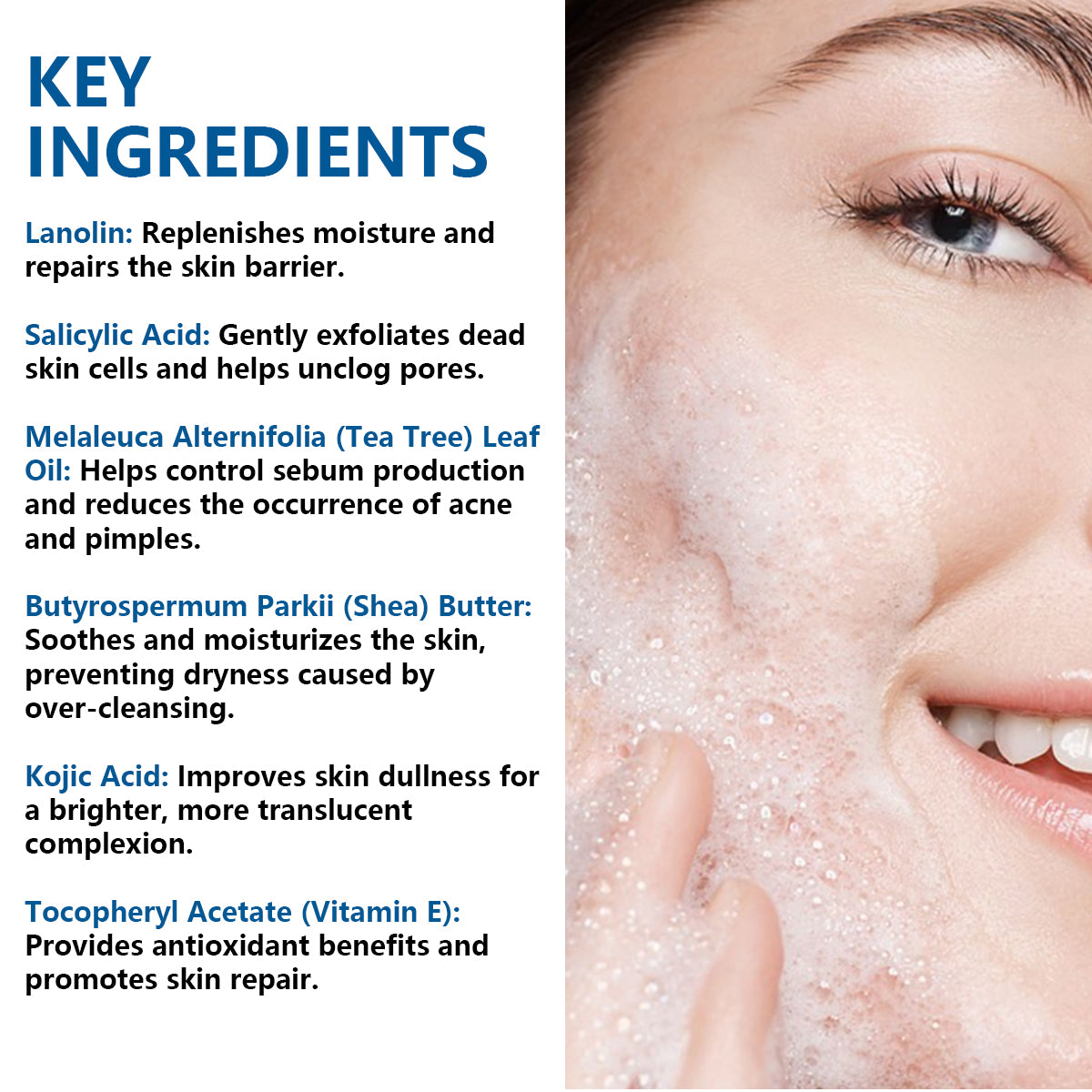 Aussie Betta Lanolin & Salicylic Acid Pore-Tightening Soap