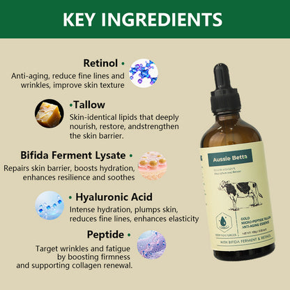 Aussie Betta Golden Micro-Peptide Tallow Serum