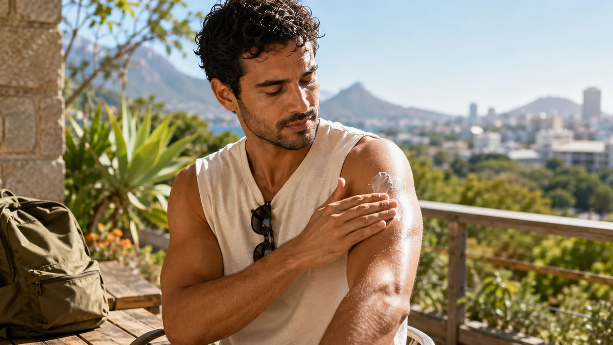 SPF50 daily outdoor and travel setting