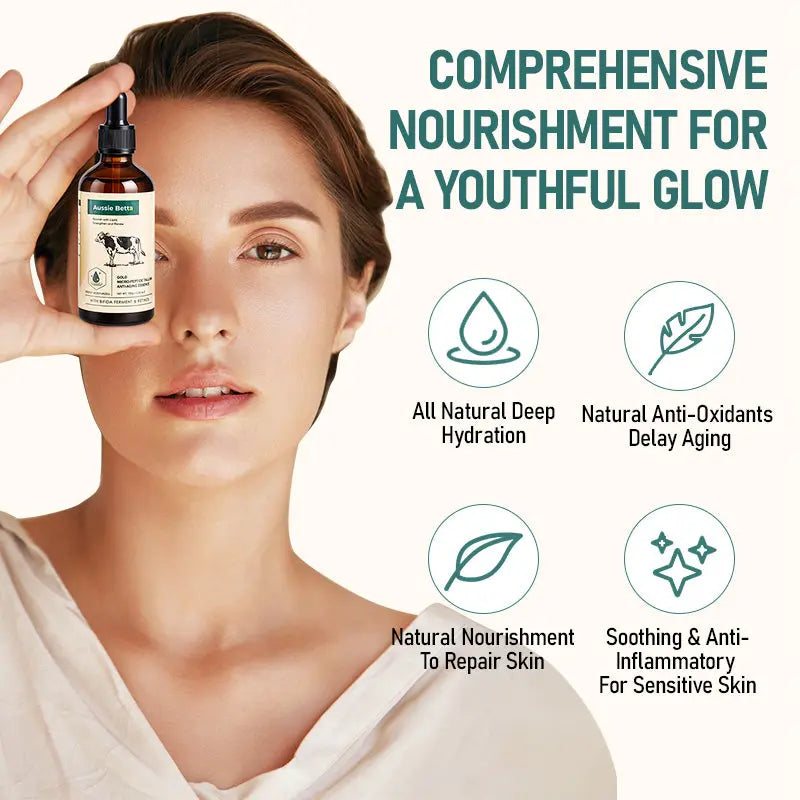 Aussie Betta Golden Micro-Peptide Tallow Serum-Gentle Anti-Aging for Sensitive Skin Aussie Betta
